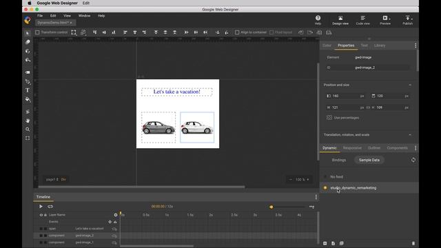 Authoring Dynamic Sample Data - Google Web Designer смотреть онлайн