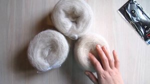 Ах, какая пряжа! Пряжа для шали.