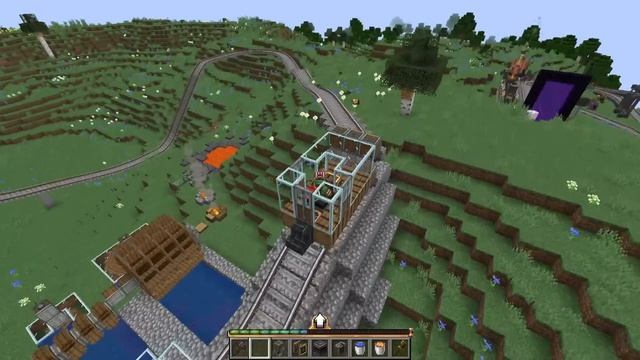 Create: Elevators, Wheels, 'n Rollers! Bit-By-Bit Minecraft mod смотреть онлайн