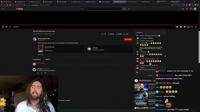 Asmongold BLOWN AWAY By Blizzard BEST Game Ever Reveal | Warcraft Mobile смотреть онлайн