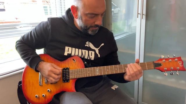 ESP LTD EC-100QM review and sound demo. EC-256 baby brother doing a great job! Guitar number 113! смотреть онлайн