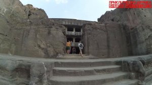 8 чудо света. Аджанта и Эллора. Храмовые пещеры Индии. Снос головы.