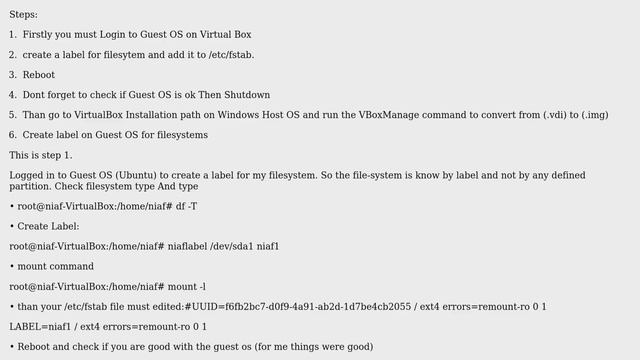 How to convert a specific partition in a .vdi file to .img? смотреть онлайн