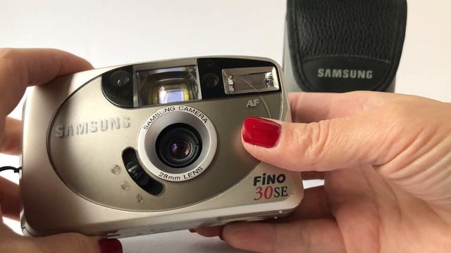35mm film camera Samsung Fino 30SE смотреть онлайн