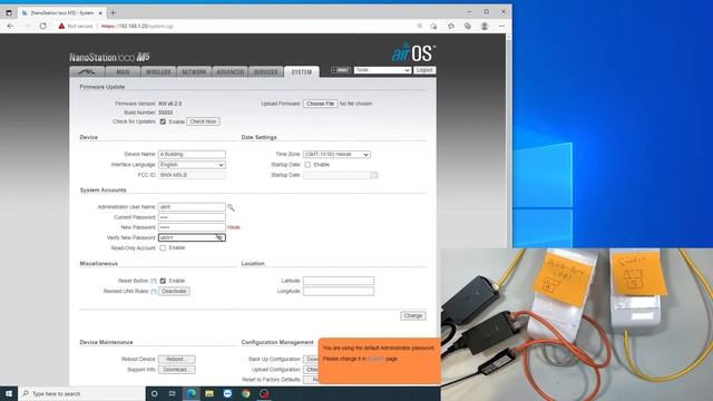 Ubiquiti Loco M5 Setup