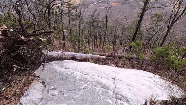 Pilot Mountain State Park, North Carolina. (Known as Mount Pilot on the Andy Griffith Show) смотреть онлайн