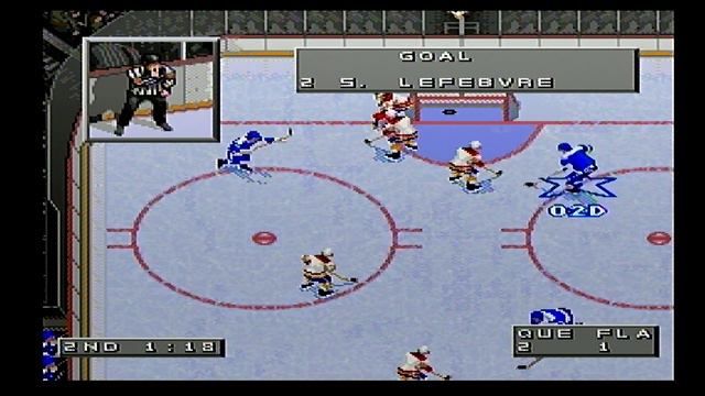 NHL 96 (snes) Season mode Quebec Nordiques vs Florida Panthers ep 32 смотреть онлайн