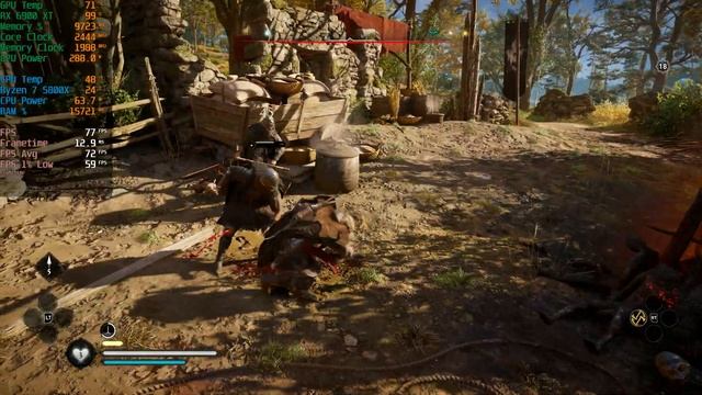 Assassin's Creed Valhalla: RX 6900 XT + Ryzen 7 5800X | 4K | Ultra Settings смотреть онлайн