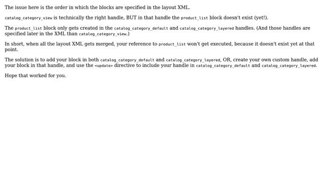Magento: Can't Add Child Block to product_list (3 Solutions!!) смотреть онлайн