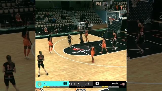 Brooke Johnson vs A3 UMEA - 24 points | 7 rebounds | 3 assists | 3 steals смотреть онлайн