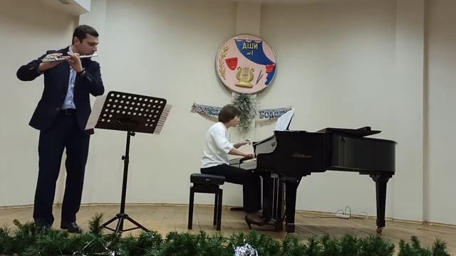 С. Chaminade. Concertino for flute and piano,op.107/Romanov V. (flute), Khisamova N. (piano) смотреть онлайн