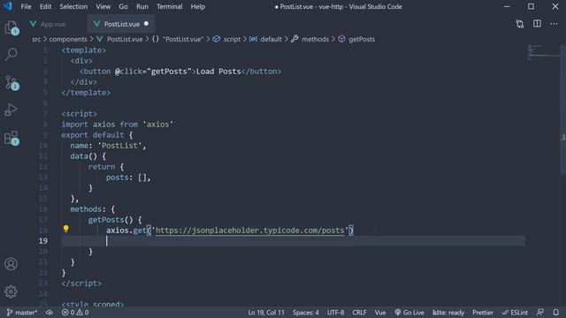 Vue JS 3 Tutorial - 45 - HTTP GET Request смотреть онлайн