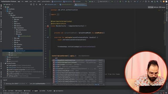 5-Animated splash screen in jetpack compose смотреть онлайн