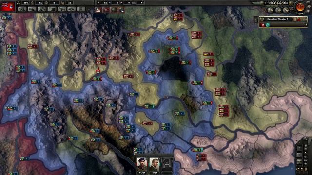 Hearts of Iron 4: Together for Victory - Canada - Veteran difficulty(Max Sliders) Part 12 смотреть онлайн