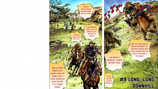 JoJo's Bizarre Adventure: [PART 7] Steel Ball Run-EPISODE 3 [MANGA Motion] смотреть онлайн