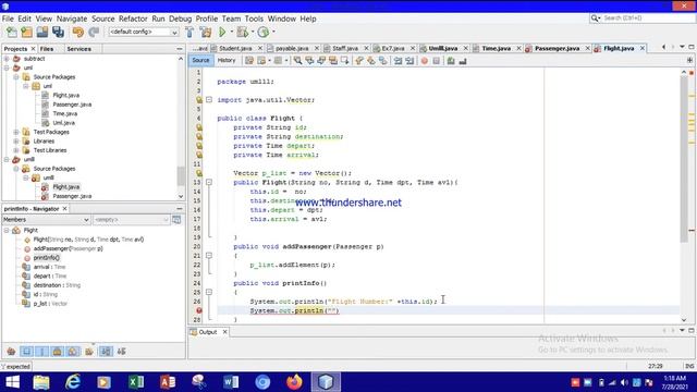 Uml Flight Time Passenger based Program | OOP Java Coding | Flight Class Tutorial Part 2 смотреть онлайн
