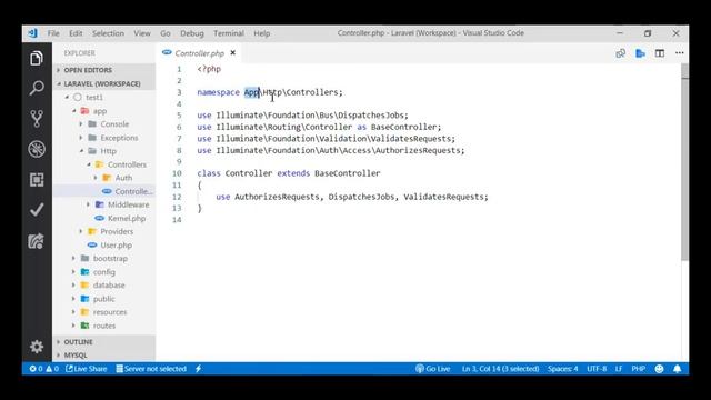 What are Controllers, Namespaces, and Classes in Laravel (Part 1) - (SR) смотреть онлайн