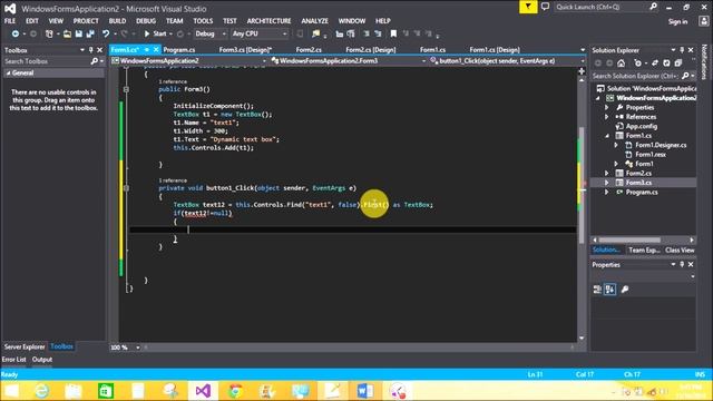 How to find control which is created dynamically in windows form c# смотреть онлайн