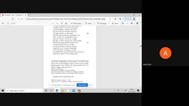 # The Rape of the Lock, Canto II, Lines 73-147, The Role of the Sylphs discussed# Prof. Amrit Sen смотреть онлайн