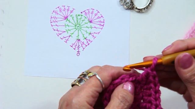 Сердечко крючком. Лучший видео урок! смотреть онлайн
