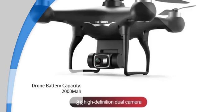 S116 MAX Drone 8K WIFI FPV Camera 2023