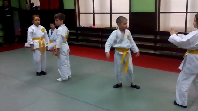 Аттестации оранжевый пояс. 4 кю. Реальное Айкидо.wcra. смотреть онлайн