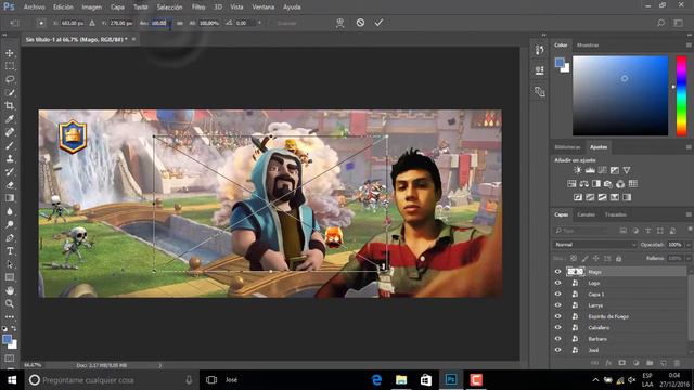 Banner | Clash Royale con tu Foto + Nombre | SpeedArt смотреть онлайн