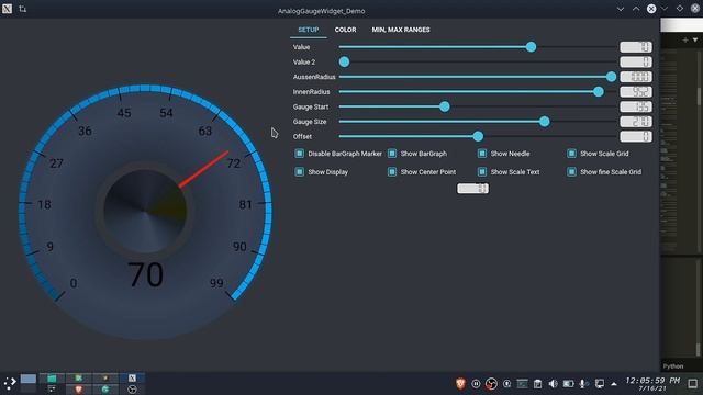 Python Building An Analogue Gauge Meter For Game Developments, Internet Speed, Industrial Apps смотреть онлайн