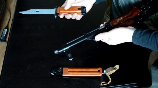 Bayonet for the AK-47, AKM. Штык-нож АКМ. смотреть онлайн