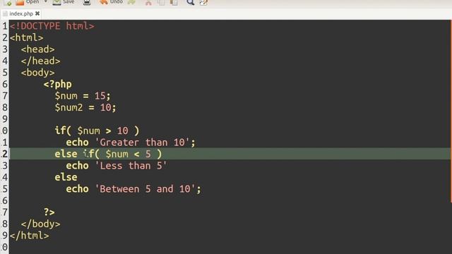 PHP: Decision & Control Structures смотреть онлайн