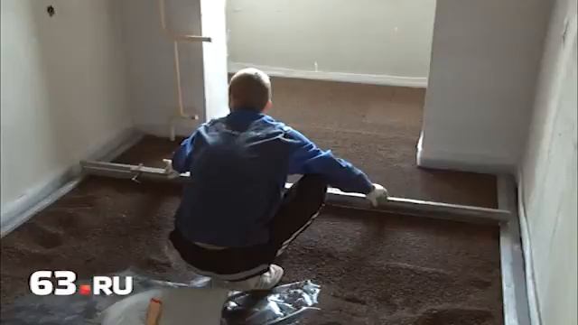 Сухая стяжка пола: быстро и чисто смотреть онлайн