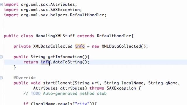 Android Developing Applications Tutorial 159 Finishing XML parser смотреть онлайн