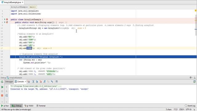 ? Arraylist in java Tutorial in Debug Style 2020 | Tutorial | Latest | Coding | Basic (BEST) ? смотреть онлайн