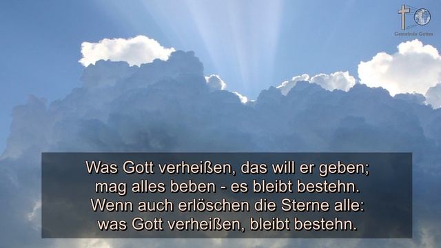 Gruppenlied zum mitsingen - Was Gott verheißen смотреть онлайн