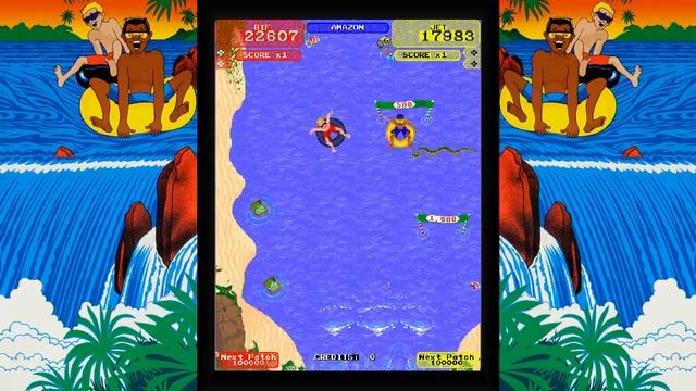 Toobin' - Classic Video Game - Arcade Asparagus [1] смотреть онлайн