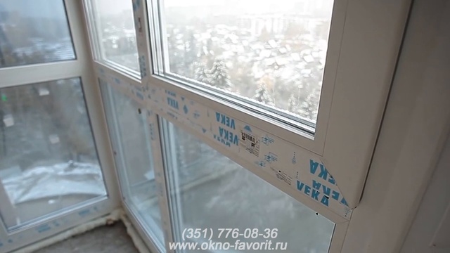 Французские балконы и окна в доме