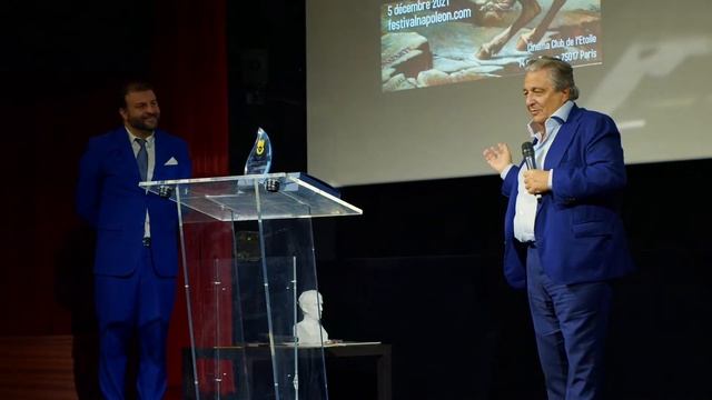 Christian Clavier Reçoit Le Prix D'Honneur Du Festival Napoleon - Cérémonie + Discours (2021)