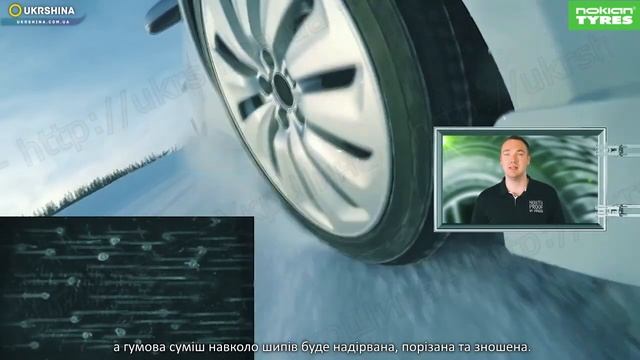 Износ резины вокруг шипов. (обзор от Нокиан, Вианор и УкрШина) смотреть онлайн