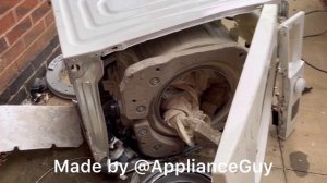 Samsung washing machine destruction (GOES MAD)