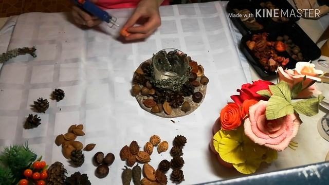 Подсвечник из природных материалов смотреть онлайн