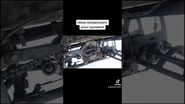 обзор самодельного мини грузовика. смотреть онлайн
