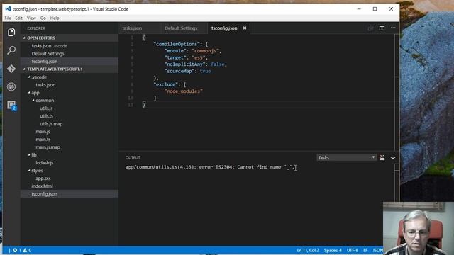 Let's Code [017]: VSCode + TypeScript + Web Applikation [1] [Deutsch] смотреть онлайн