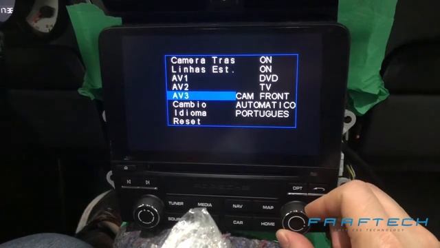 Faaftech - Interface De Vídeo Porsche 911 PCM 4.0