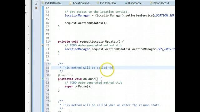 Android Lifecycle and Implementing Location Service смотреть онлайн