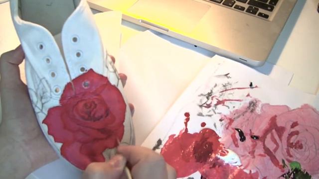 How To Make Beautiful Rose Shoes! смотреть онлайн