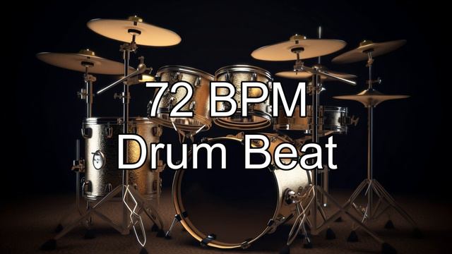 72 BPM Funky Groove Drum Beat for Jamming & Practice смотреть онлайн