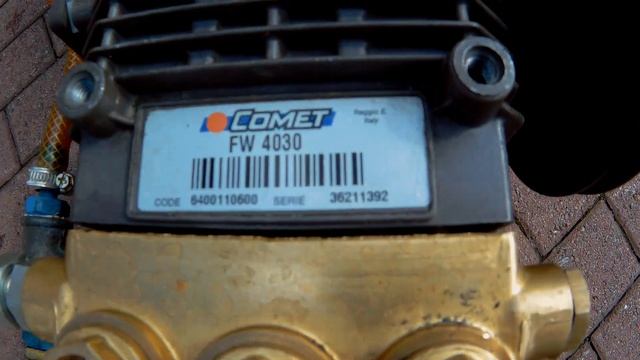 EBAY: Comet FW 4030 Pressure Washer Pump, Italy. Test. смотреть онлайн