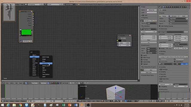 Blender Compositing | Moving Green Screen Effects | Motion Tracking | Nodes | Tutorial смотреть онлайн