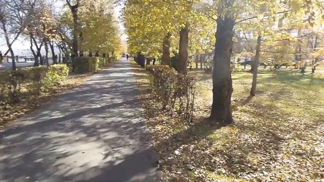 Кемерово вдоль набережной реки Томи смотреть онлайн