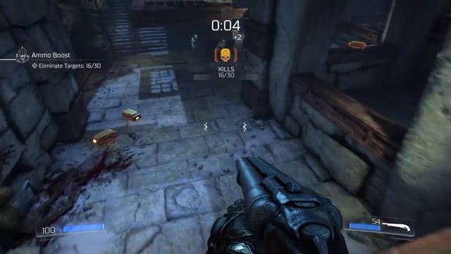 Doom - Rune Trial - Super Shotgun 30 Unwilling - How to pass Ammo Boost смотреть онлайн